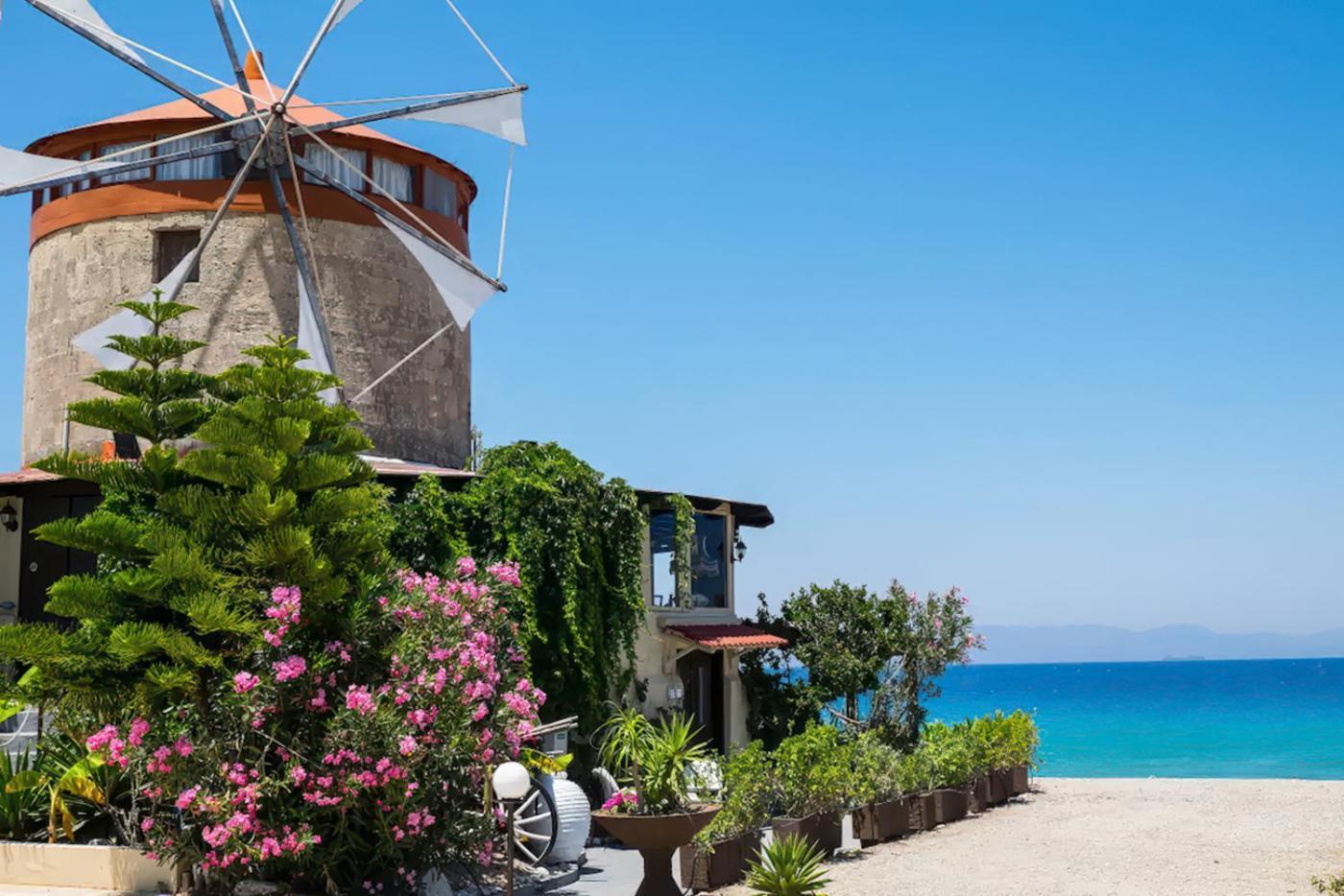 Windmill Renovated 2025 Villa Ialysos  Exterior foto